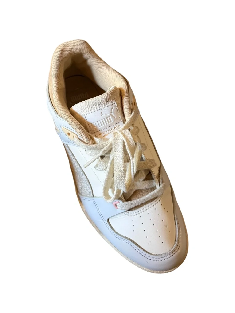 Puma Slipstream Thrifted White Sneakers